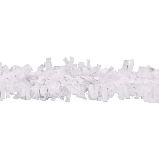 Beistle 25ft. White Tissue Festooning, 2ct.